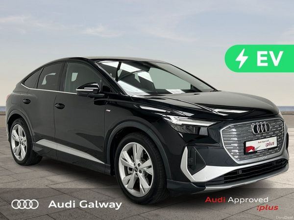 Audi Q4 e-tron SUV, Electric, 2024, Black