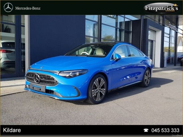 Mercedes-Benz CLA Saloon, Petrol Hybrid, 2026, Blue