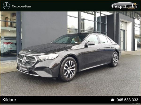 Mercedes-Benz E-Class Saloon, Diesel Hybrid, 2024, Black