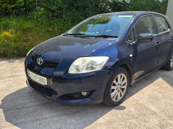Toyota Auris Hatchback, Petrol, 2007, Blue