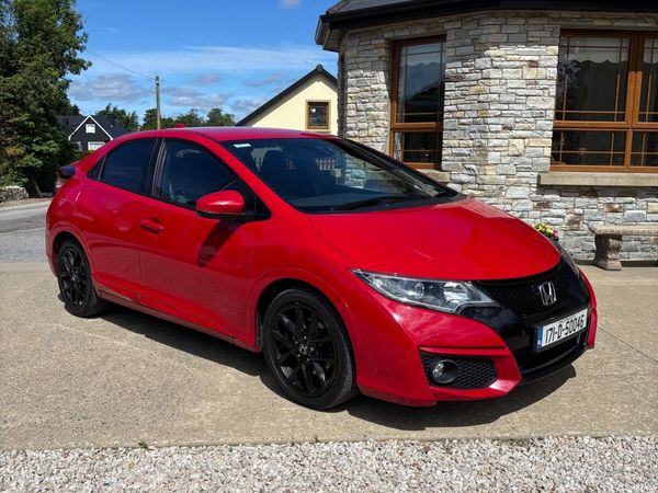 Honda Civic Hatchback, Diesel, 2017, Red