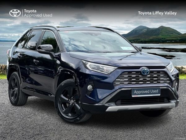 Toyota RAV4 SUV, Petrol Hybrid, 2020, Blue