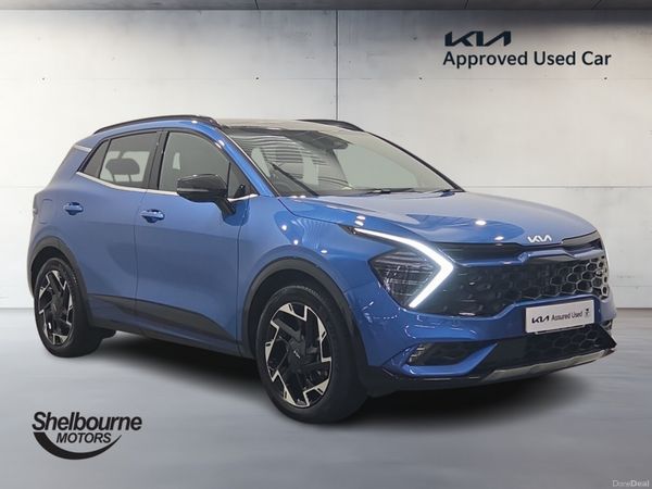 Kia Sportage Estate, Petrol Hybrid, 2024, Blue