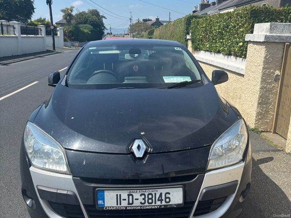 Renault Megane Coupe, Petrol, 2011, Black
