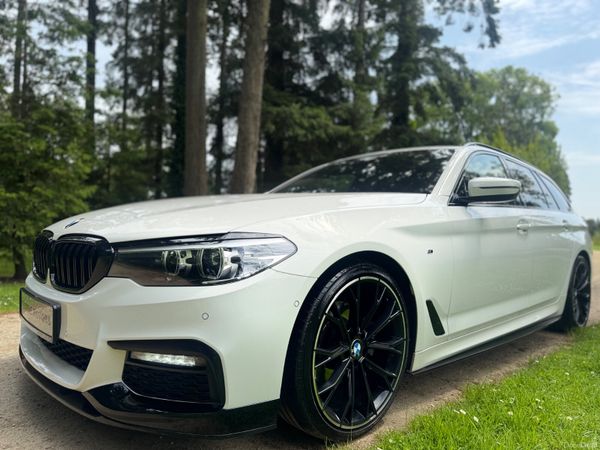 BMW 5-Series Estate, Diesel, 2019, White