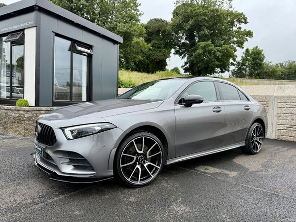 Mercedes-Benz A-Class Saloon, Petrol Hybrid, 2022, Grey