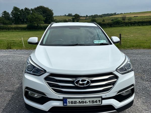 Hyundai Santa Fe SUV, Diesel, 2016, White