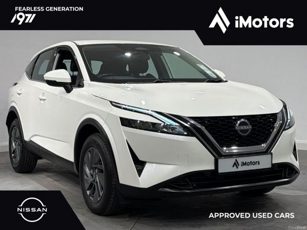 Nissan Qashqai SUV, Petrol, 2023, White