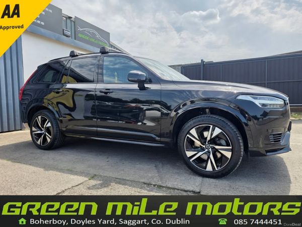Volvo XC90 SUV, Petrol Plug-in Hybrid, 2019, Black