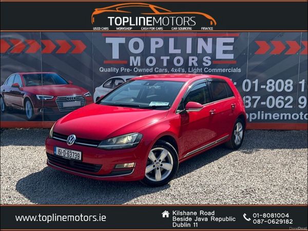 Volkswagen Golf Hatchback, Petrol, 2016, Red