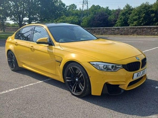 BMW M3 Saloon, Petrol, 2016, Yellow