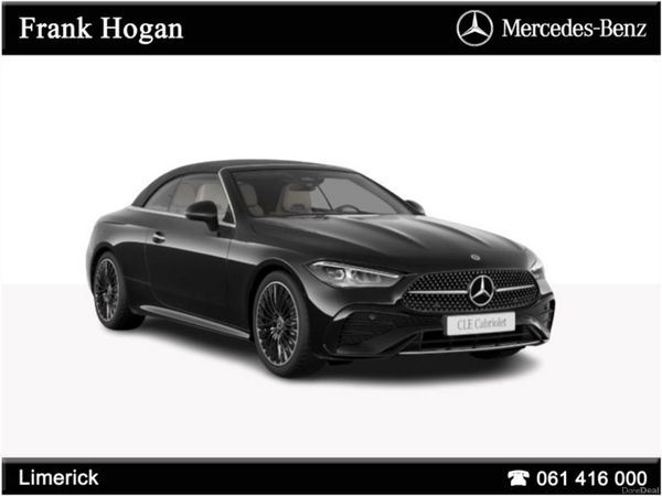 Mercedes-Benz CLE Convertible, Diesel Hybrid, 2026, Black