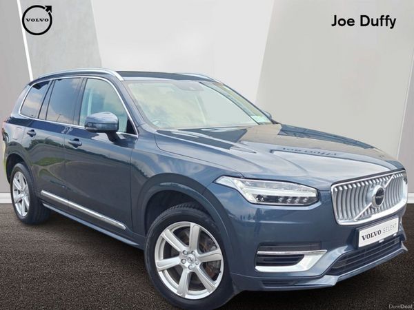 Volvo XC90 SUV, Petrol Plug-in Hybrid, 2022, Blue
