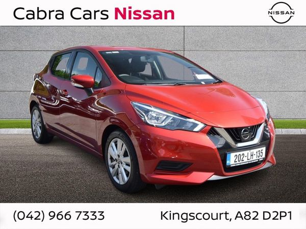 Nissan Micra Hatchback, Petrol, 2020, Red