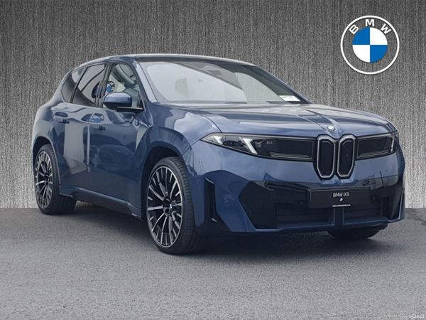 BMW iX3 SUV, Electric, 2026, Blue