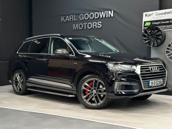 Audi Q7 SUV, Diesel Plug-in Hybrid, 2018, Black