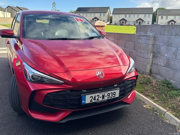 MG MG3 Hatchback, Petrol Hybrid, 2024, Red