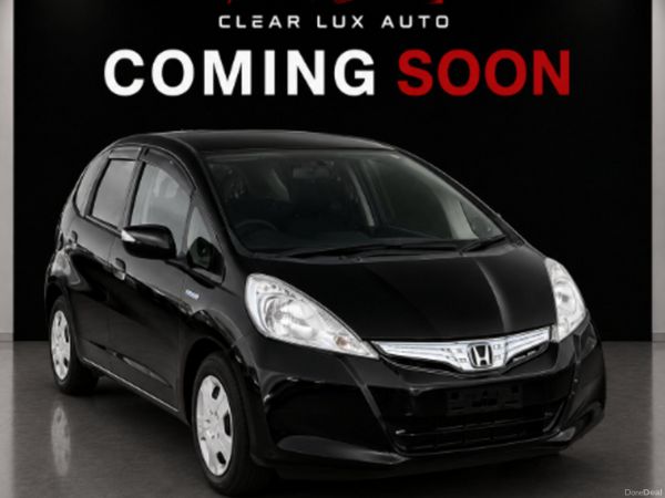 Honda Fit Hatchback, Petrol Hybrid, 2012, Black