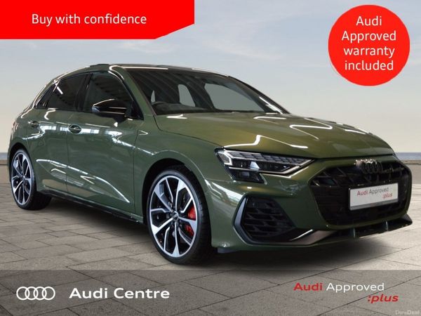 Audi S3 Hatchback, Petrol, 2025, Green