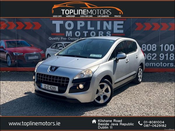 Peugeot 3008 MPV, Diesel, 2012, Silver