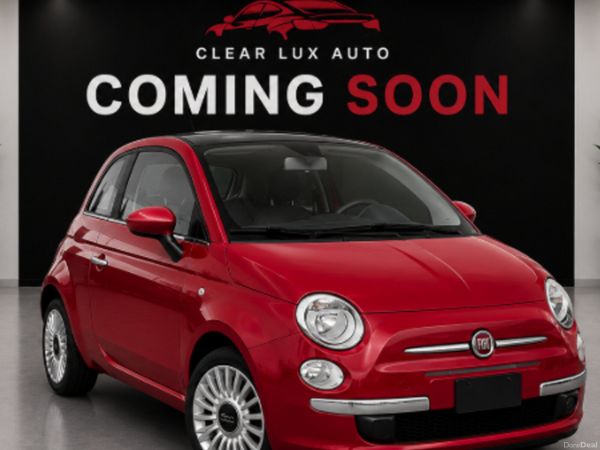 Fiat 500 Hatchback, Petrol, 2012, Red