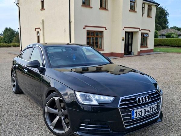 Audi A4 Saloon, Diesel, 2018, Black