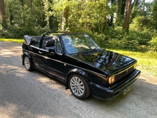 Volkswagen Golf Convertible, Petrol, 1988, Black
