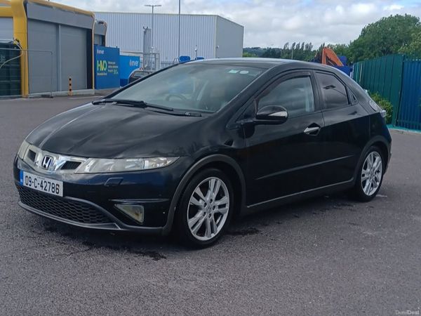 Honda Civic Hatchback, Diesel, 2009, Black
