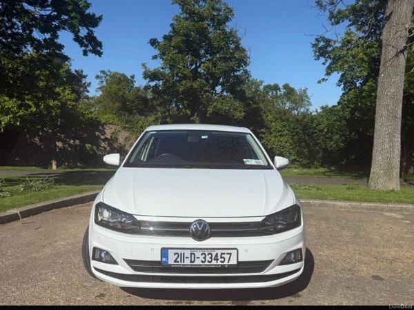 Volkswagen Polo Hatchback, Petrol, 2021, White