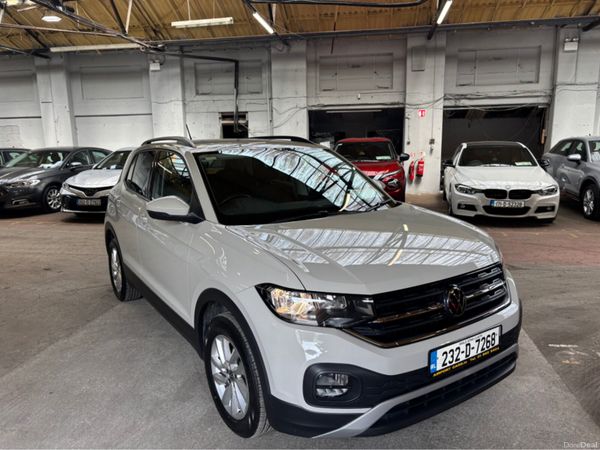 Volkswagen T-Cross SUV, Petrol, 2023, Grey