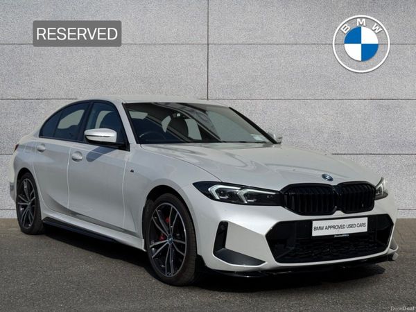 BMW 3-Series Saloon, Petrol Plug-in Hybrid, 2024, White