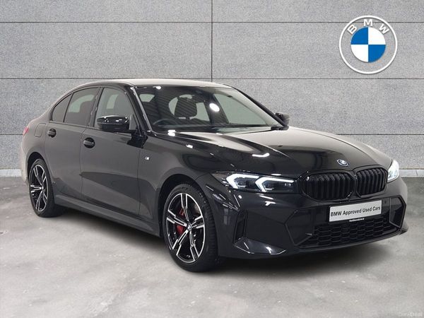 BMW 3-Series Saloon, Petrol Plug-in Hybrid, 2025, Black