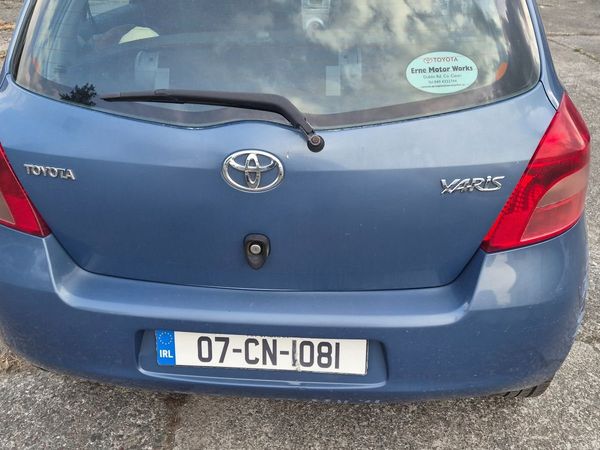 Toyota Yaris Hatchback, Petrol, 2007, Blue