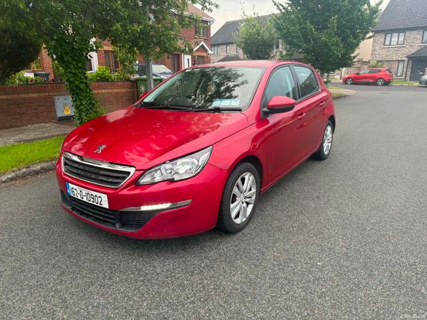 Peugeot 308 Hatchback, Diesel, 2016, Red