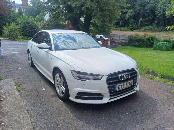Audi A6 Saloon, Diesel, 2017, White