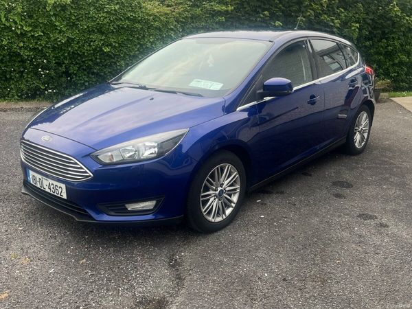 Ford Focus Hatchback, Diesel, 2018, Blue