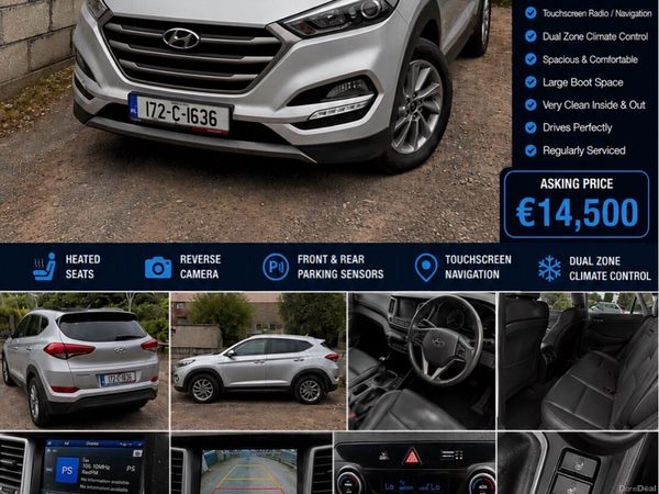 Hyundai Tucson SUV, Diesel, 2017, Grey