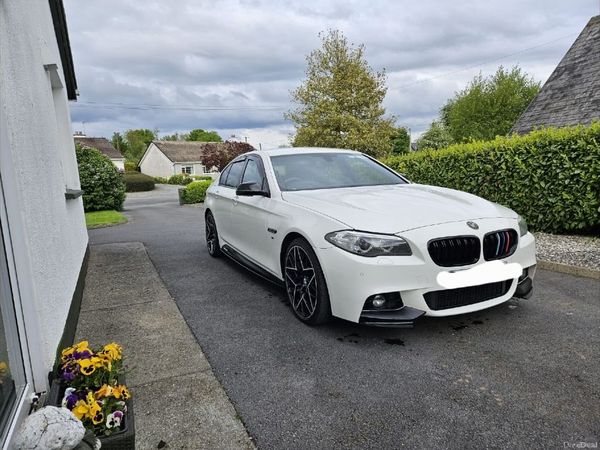 BMW 5-Series Saloon, Diesel, 2014, White