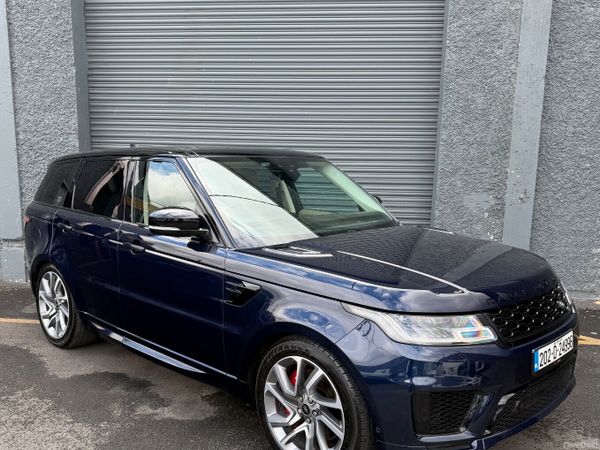 Land Rover Range Rover Sport SUV, Petrol Plug-in Hybrid, 2020, Blue