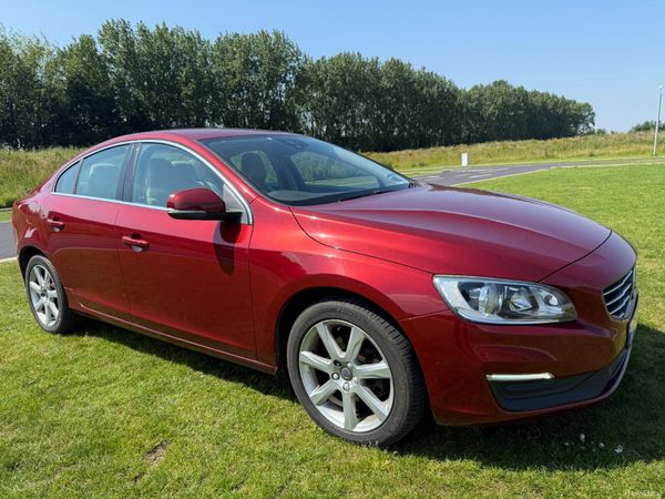 Volvo S60 Saloon, Diesel, 2017, Red
