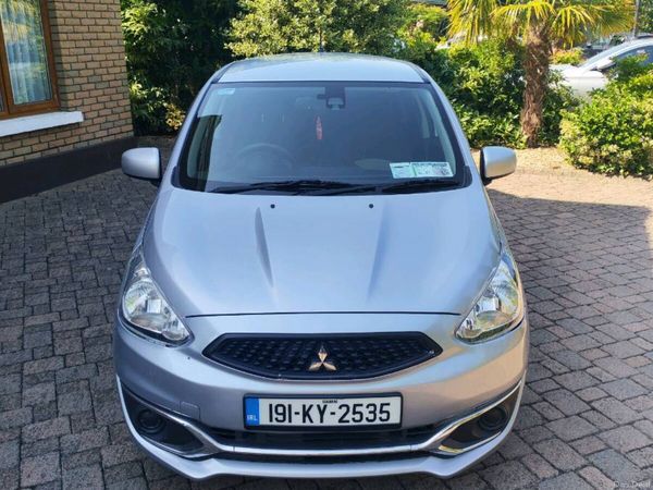 Mitsubishi Mirage Hatchback, Petrol, 2019, Silver
