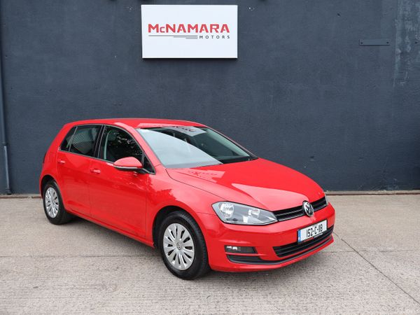 Volkswagen Golf Estate, Petrol, 2015, Red