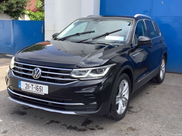 Volkswagen Tiguan SUV, Diesel, 2021, Black