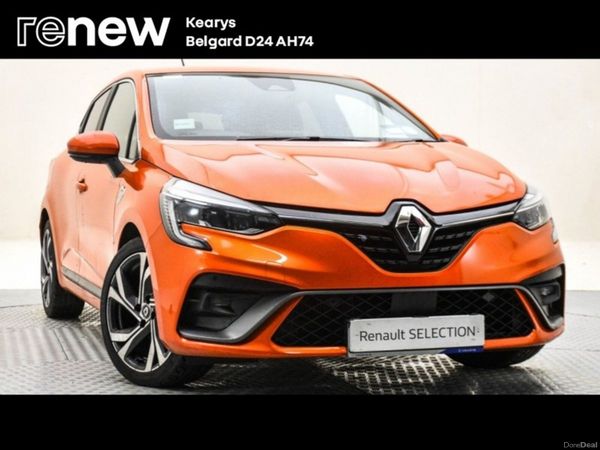 Renault Clio Hatchback, Petrol, 2021, Orange