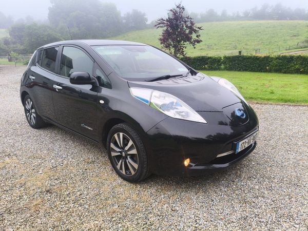 Nissan Leaf Hatchback, Electric, 2017, Black