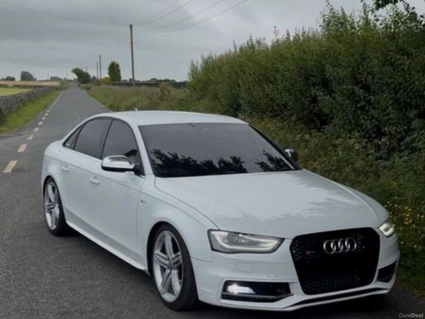 Audi S4 Saloon, Petrol, 2013, White
