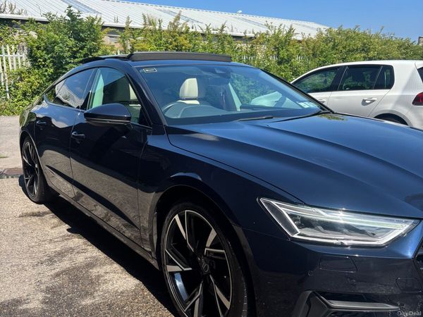 Audi A7 Hatchback, Diesel, 2018, Blue