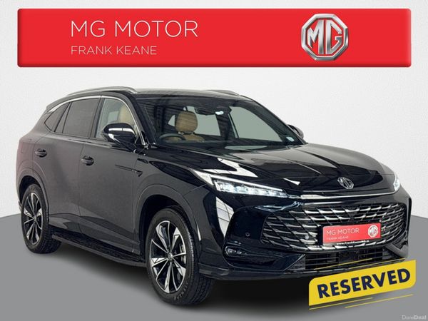 MG HS Hatchback, Petrol Plug-in Hybrid, 2025, Black
