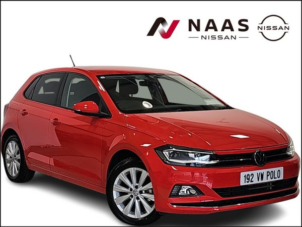 Volkswagen Polo Hatchback, Petrol, 2019, Red