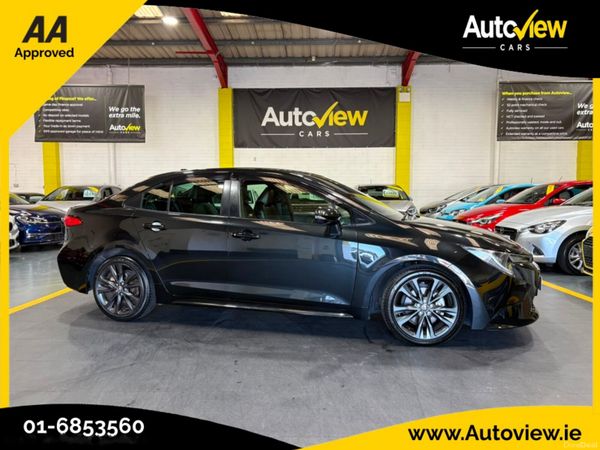 Toyota Corolla Saloon, Petrol Hybrid, 2020, Black